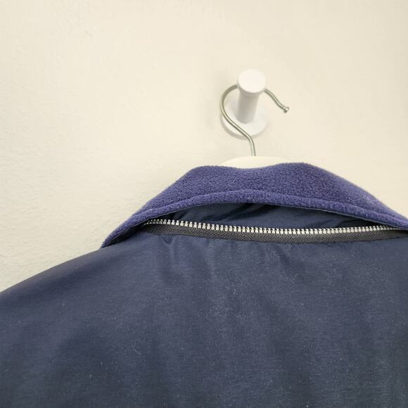 Vintage 80s Mens Andy's Sportswear Blue Alaska Fleece Lined Rain Jacket XXL - Picture 3 of 9